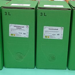 Johannisbeersaft (rot) im 3 Liter Beutel